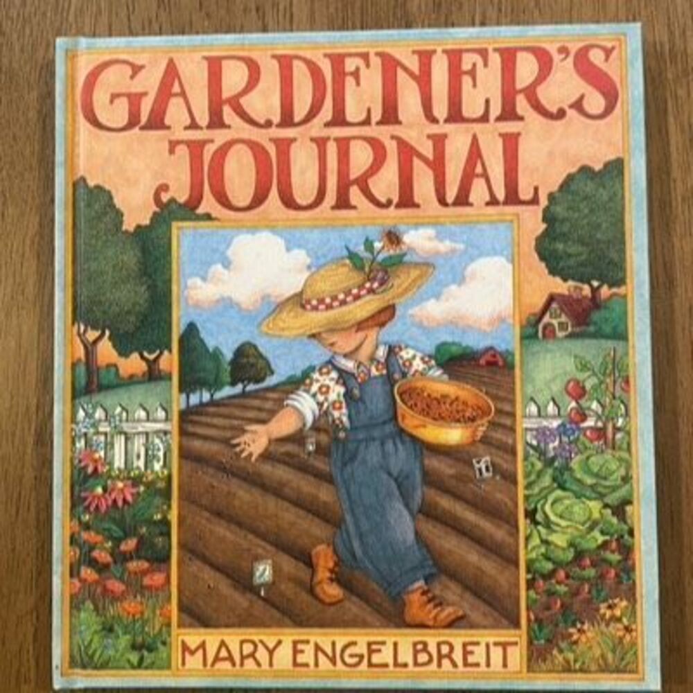 Mary Engelbreit Gardeners Journal 9x8” Vintage Excellent Condition